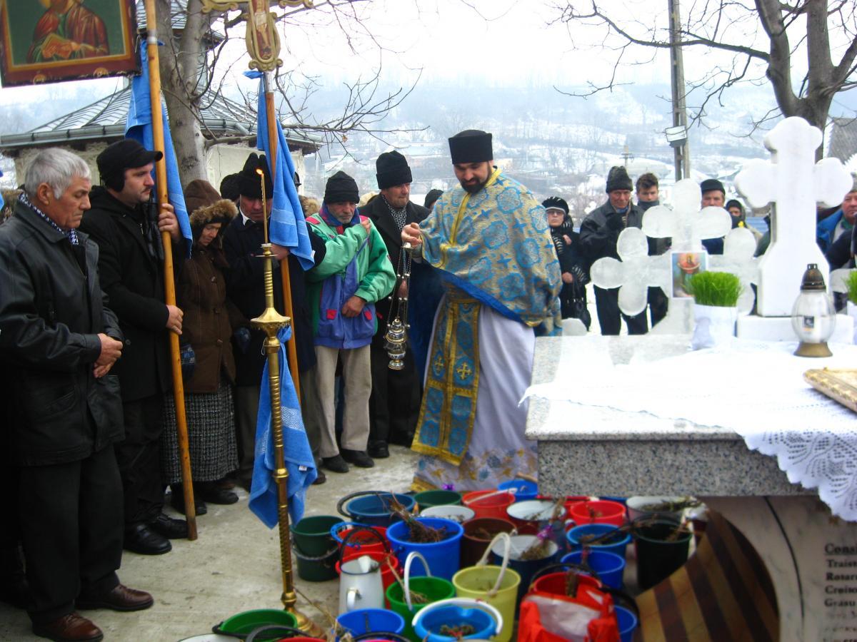 Slujba la  Botezul Domului 2016
